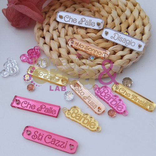 Charm Barbie Stato d'ansia personalizzato