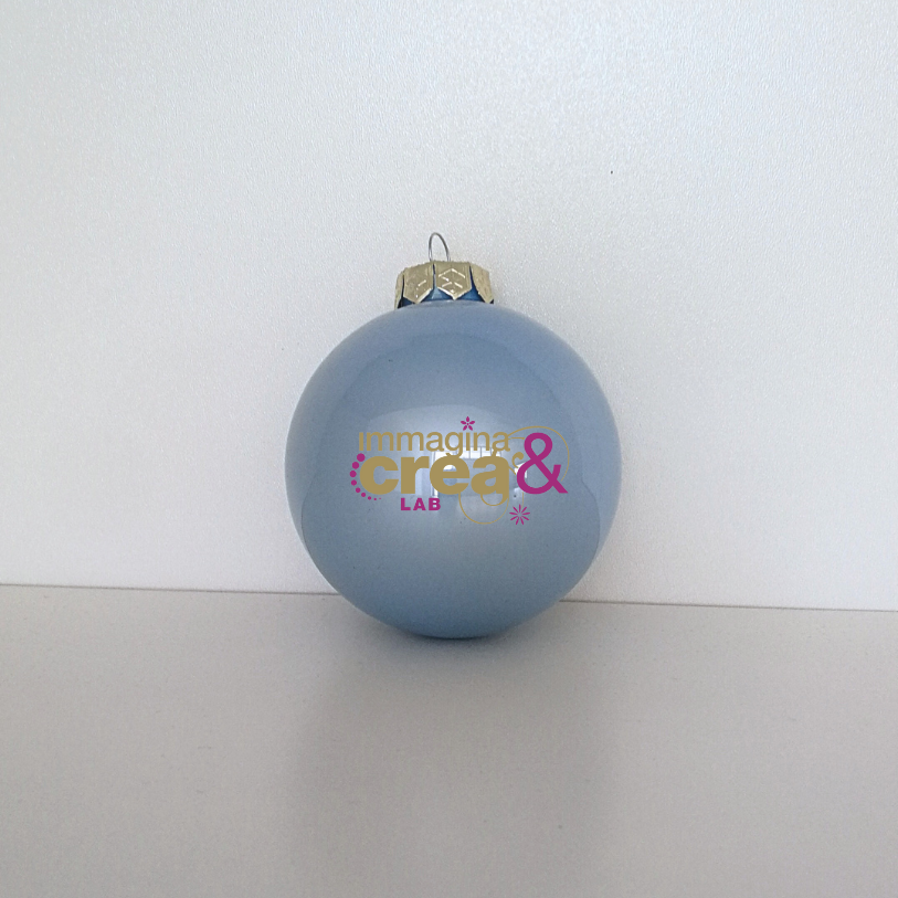 Sfera azzurro pallido