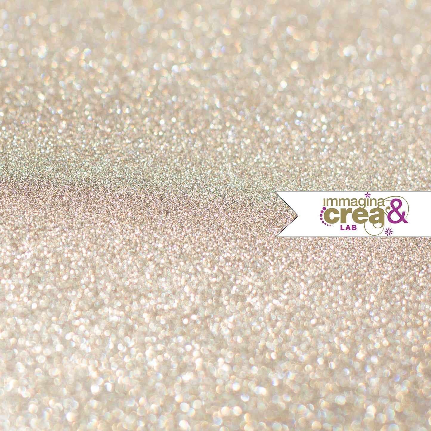 POLVERE DI GLITTER LISCIO CHAMPAGNE