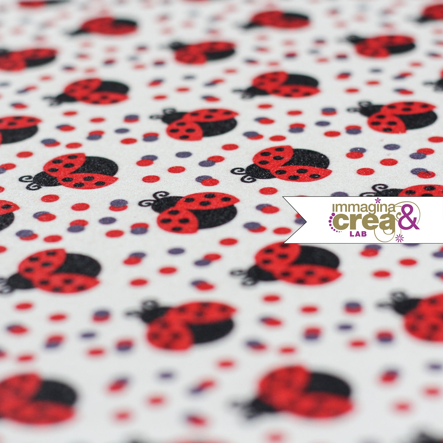 COCCINELLE TESSUTO GLITTERATO FINE