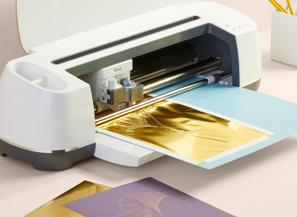 CRICUT TRANSFER FOIL KIT 3 PUNTE, PORTA PUNTE E FOGLI LAMINATI