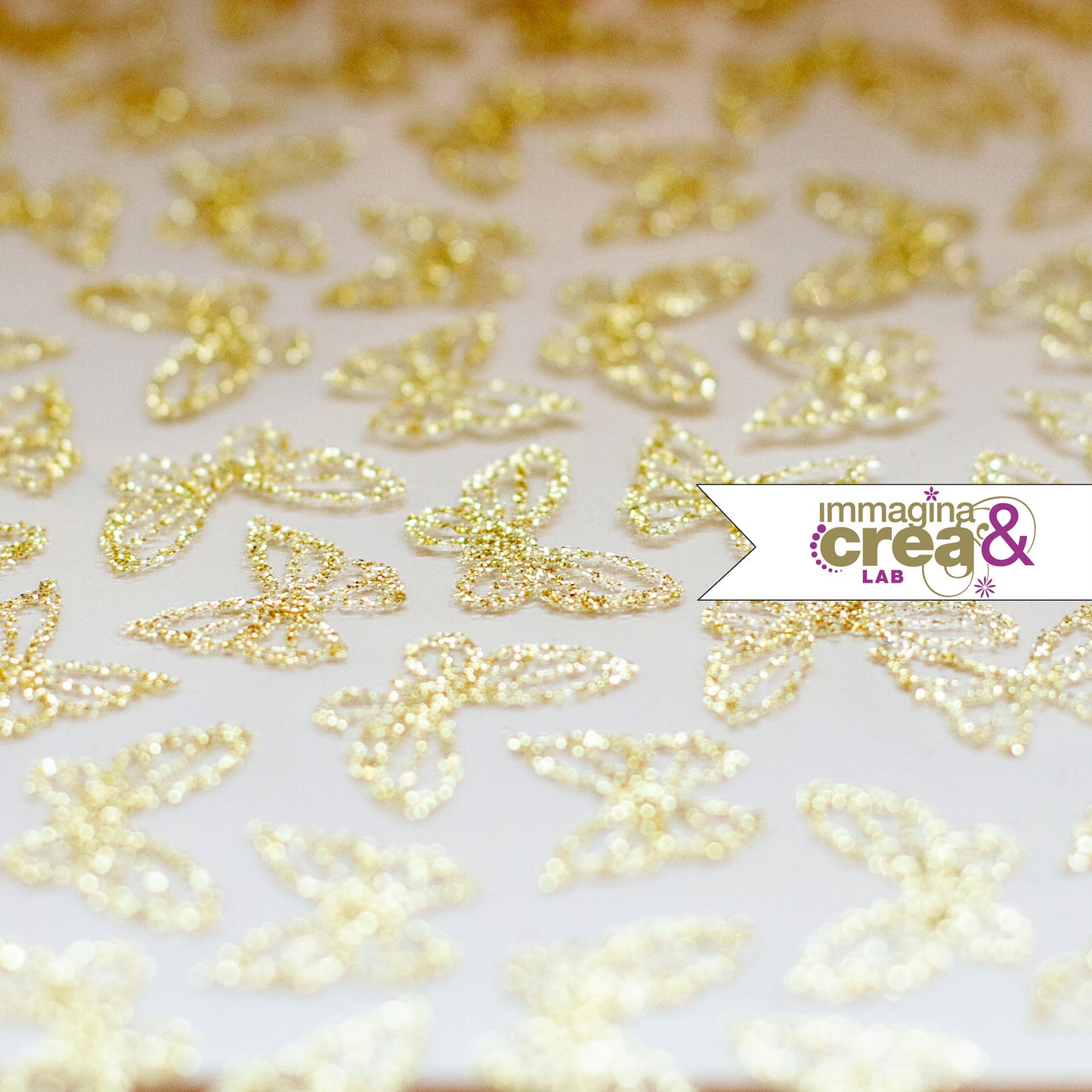 TRASPARENZE FARFALLE ORO