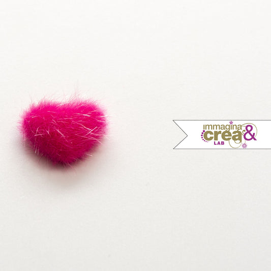 PELOSETTO A CUORE ROSA ACCESO