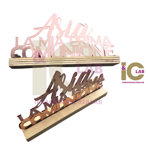 TABLE TOPPER COMUNIONE PERSONALIZZATO