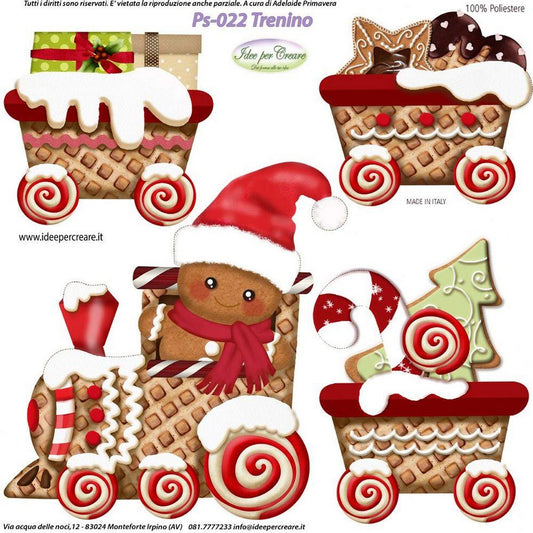 TRENINO 25x25CM: PS-022