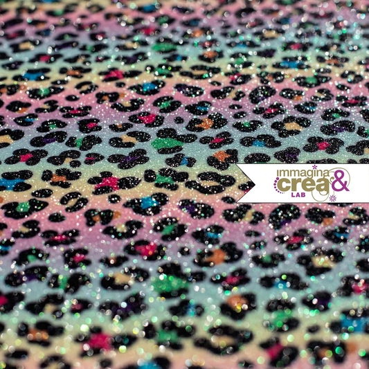 MACCHIE LEOPARDATE ARCOBALENO CHIARO