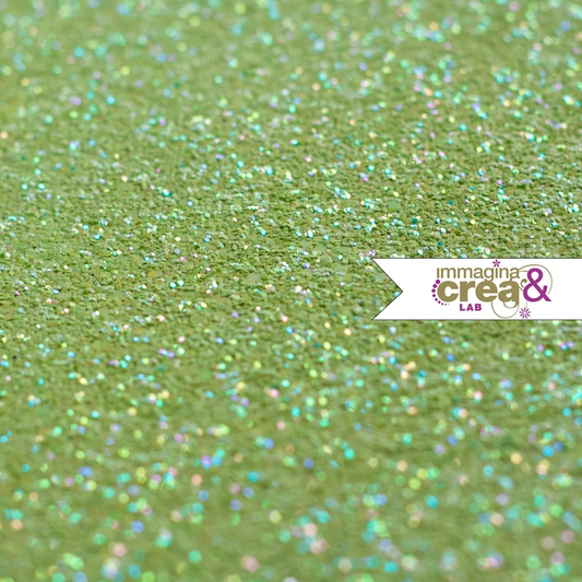 GLITTER VERDE MELA