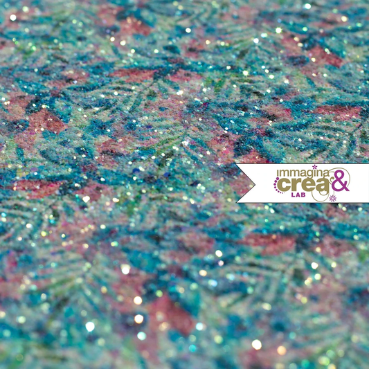 GLITTER PRIMAVERA ROSA/AZZURRO