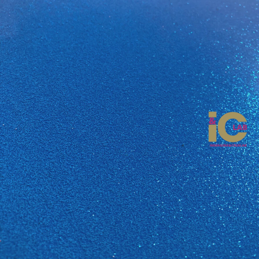 GLITTER TRASPARENTE BLU