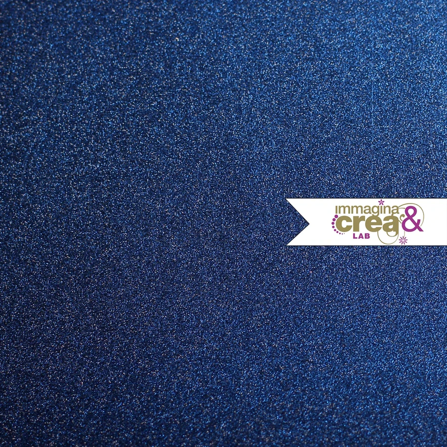 POLVERE DI GLITTER LISCIO BLU