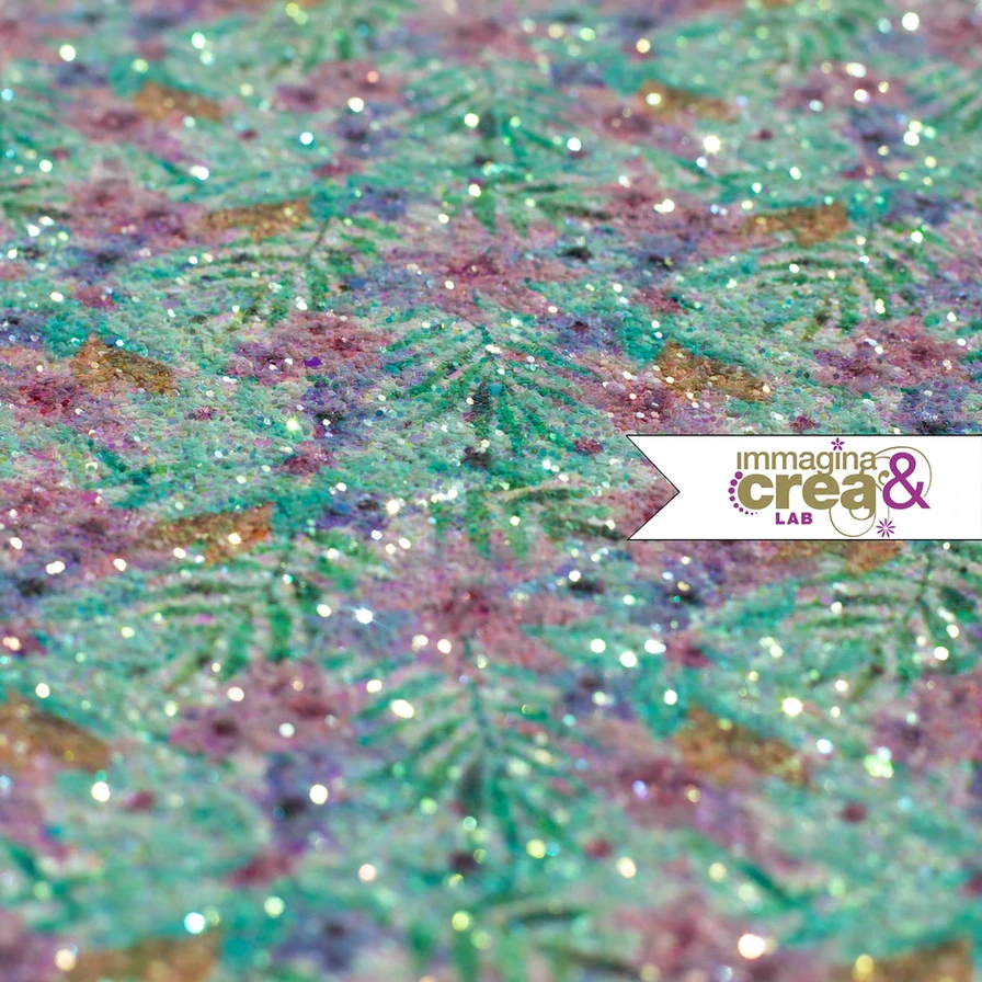 GLITTER GROSSO DISEGNATO
