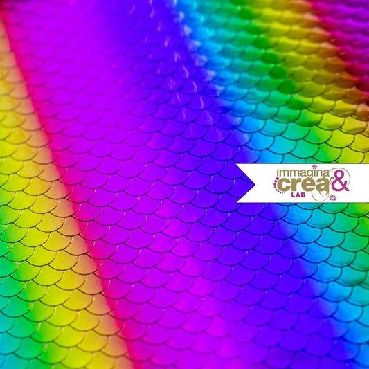 CODA DI SIRENA CANGIANTE RAINBOW