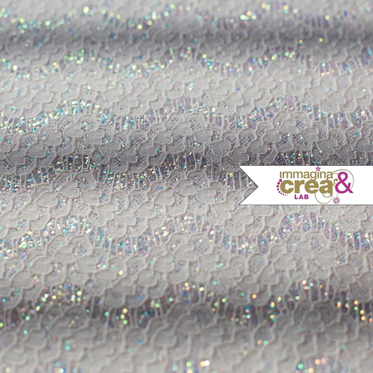 PIZZO GLITTERATO SFUMATO GRIGIO