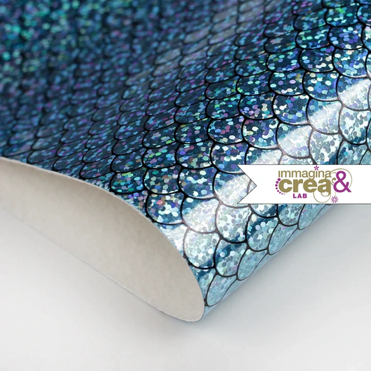 SIRENA OLOGRAFICO AZZURRO