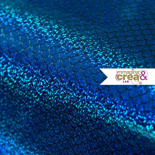 SIRENA OLOGRAFICO BLU