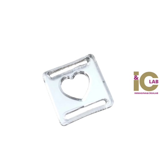 DECORAZIONE ARGENTO CON CUORE
