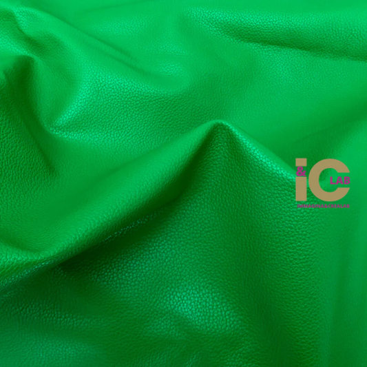 FINTA PELLE MARTELLATA VERDE