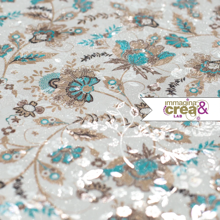 FIORI DORATI CANGIANTI