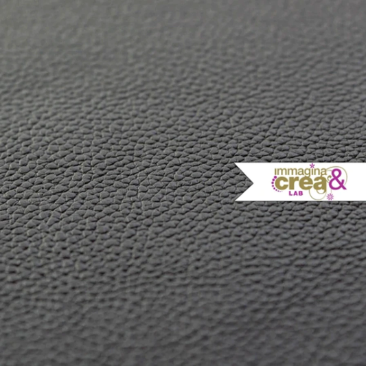 FINTA PELLE MARTELLATA GRIGIO SCURO