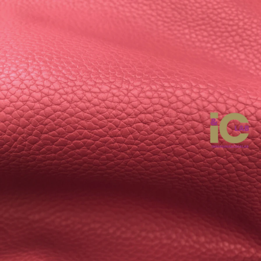 FINTA PELLE MARTELLATA CORALLO