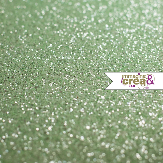 GLITTER VERDE LIME