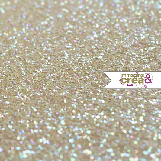 GLITTER GIALLO PASTELLO