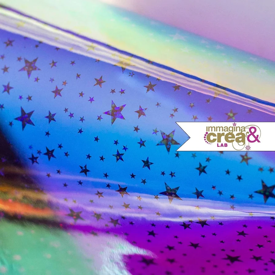 CIELO STELLATO JELLY OLOGRAFICO VIOLA