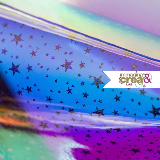 CIELO STELLATO JELLY OLOGRAFICO VIOLA