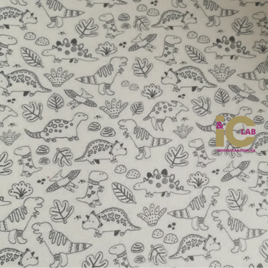 DINOSAURI BIANCO E NERO