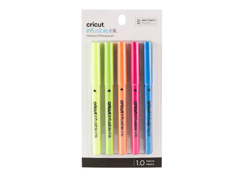 CRICUT PENNARELLI INFUSIBILE INK NEON 1.0