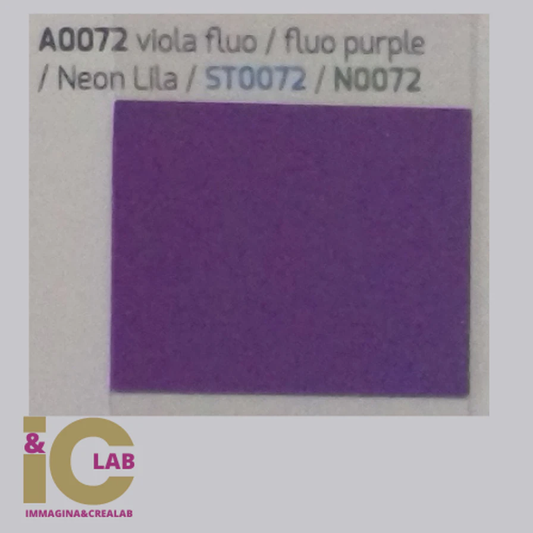 N0072 PS FILM EXTRA - VIOLA FLUO