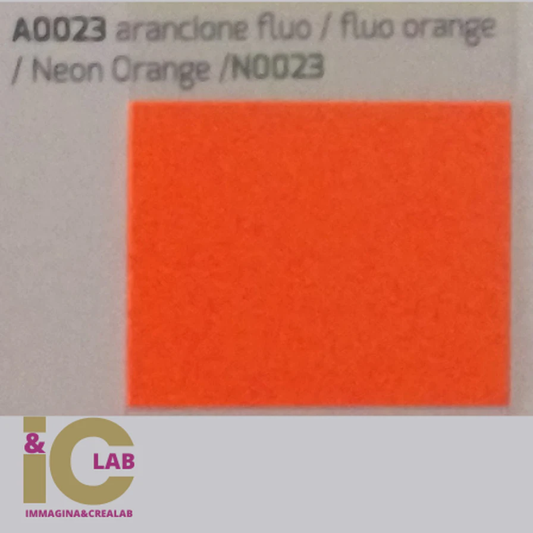 N0023 PS FILM EXTRA - ARANCIONE FLUO