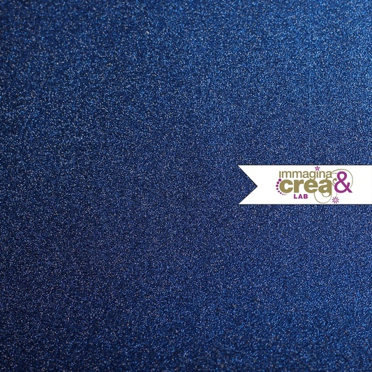POLVERE DI GLITTER LISCIO BLU