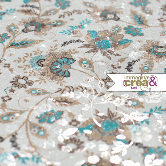 FIORI DORATI CANGIANTI