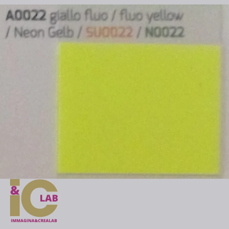N0022 PS FILM EXTRA - GIALLO FLUO