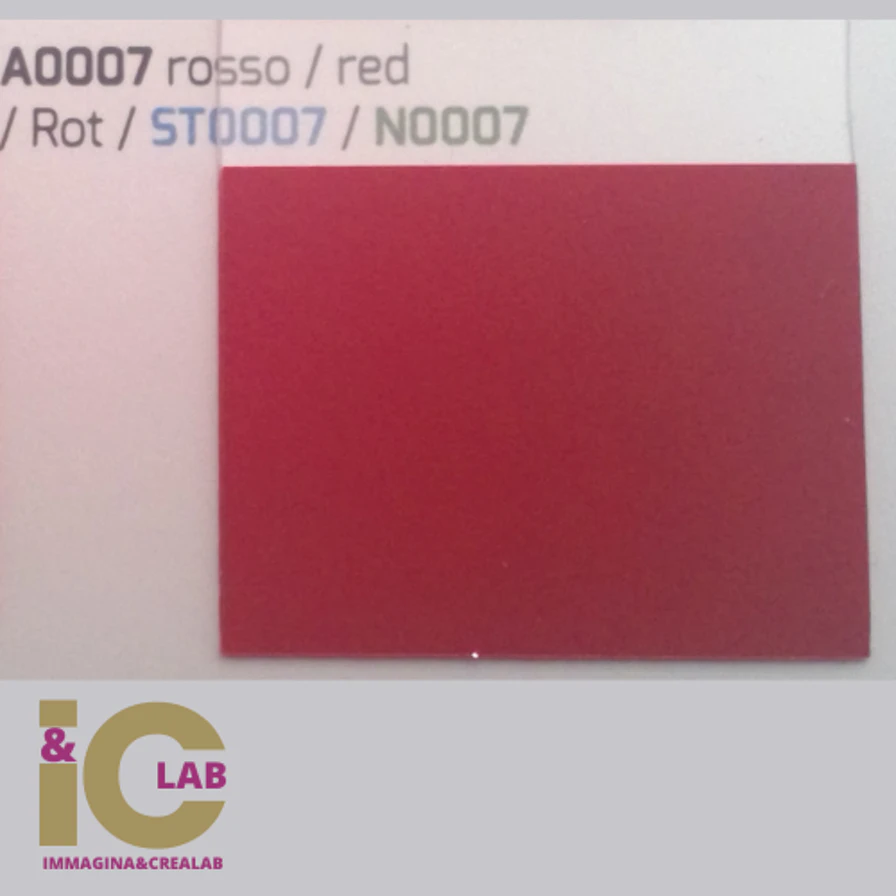 N0028 PS FILM EXTRA - ROSSO