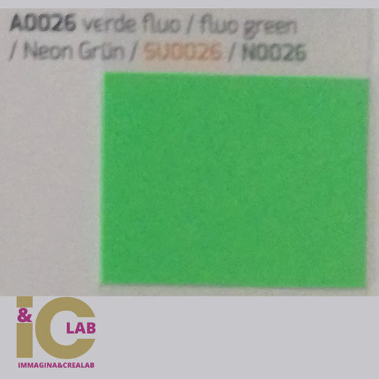N0026 PS FILM EXTRA - VERDE FLUO